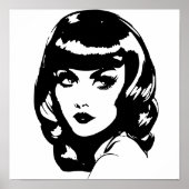 Pinup Print, Value Poster Paper (Matte) (Vorne)