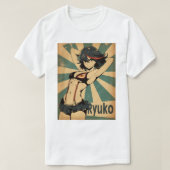 Pinup Ryuko 18 T-Shirt (Design vorne)