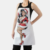 Pinup Santa Babe Schürze (InSitu)