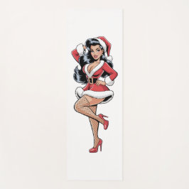 Pinup Santa Babe Yogamatte