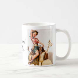 Pinup-Sattel Kaffeetasse