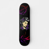 Pinup Tattoo Skateboard (Vorne)