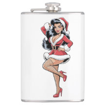 Pinup-Weihnachts-Babe