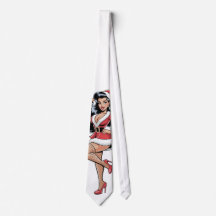 Pinup-Weihnachts-Babe