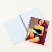Pinup Woman #1 Notebook Notizblock (Innenseite)