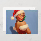 Pinup Woman #3 Postcard Postkarte (Vorne/Hinten)