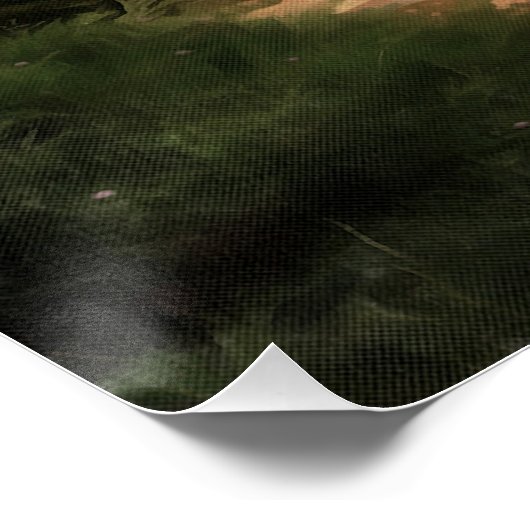 Pinus pinea Pinacoteca Poster (Ecke)