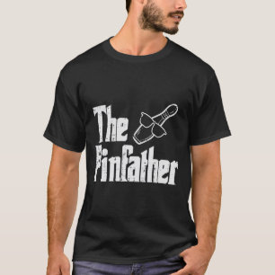 PinVater Bowling Vater Vathers Day Bowler Daddy Pa T-Shirt
