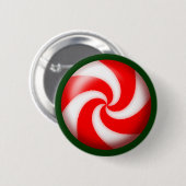 PINWHEED CANDY von SHARON SHARPE Button (Vorne & Hinten)