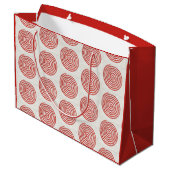 PINWHEEIC große Geschenktasche Geschenktüte (Rückseite Schrägansicht)
