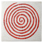 PINWHEEIC MOSAIC 6" Square Keramik Tile Fliese (Vorderseite)