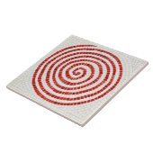 PINWHEEIC MOSAIC 6" Square Keramik Tile Fliese (Seite)