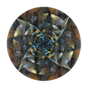 Pinwheel Abstrakt Art Circle Schneidebrett