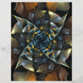 Pinwheel Abstrakt Art Flyer (Vorne)