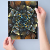 Pinwheel Abstrakt Art Flyer (Hand)