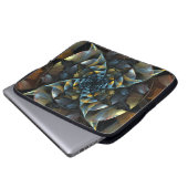 Pinwheel Abstrakt Art Laptop Sleeve (Vorne Knopf)