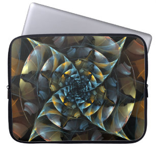 Pinwheel Abstrakt Art Laptop Sleeve