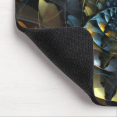 Pinwheel Abstrakt Art Mousepad (Ecke)