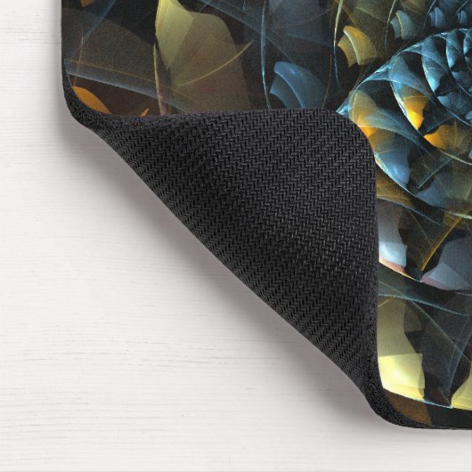 Pinwheel Abstrakt Art Mousepad (Ecke)