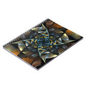 Pinwheel Abstrakt Art Notebook Notizblock (Linke Seite)