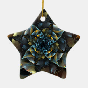 Pinwheel Abstrakt Art Star Keramik Ornament