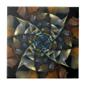 Pinwheel Abstrakt Art Tile Fliese (Vorderseite)