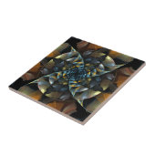 Pinwheel Abstrakt Art Tile Fliese (Seite)