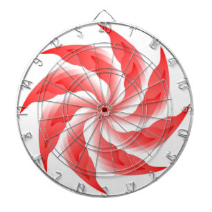 PINWHEEL-BLUME DARTSCHEIBE