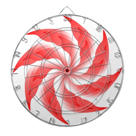 PINWHEEL-BLUME DARTSCHEIBE (vorne)