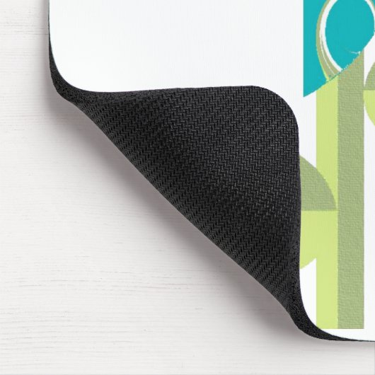 Pinwheel Blume Mouse Pad Mousepad (Ecke)