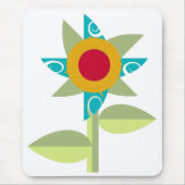 Pinwheel Blume Mouse Pad Mousepad (Vorne)