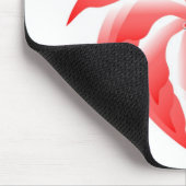 PINWHEEL-BLUME MOUSEPAD (Ecke)