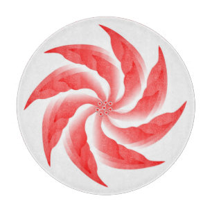 PINWHEEL-BLUME SCHNEIDEBRETT