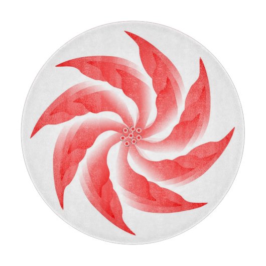 PINWHEEL-BLUME SCHNEIDEBRETT (Vorderseite)