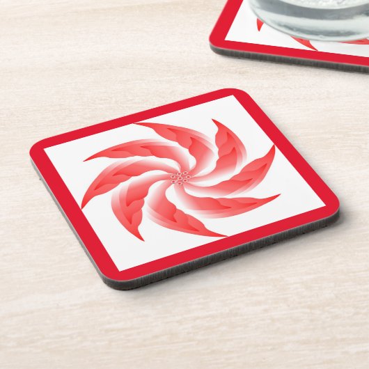 PINWHEEL-BLUME UNTERSETZER (Linke Seite)