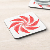 PINWHEEL-BLUME UNTERSETZER (Linke Seite)