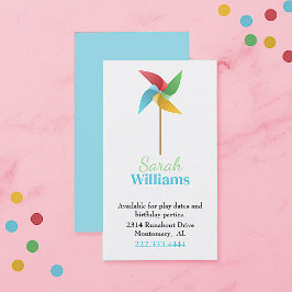 Pinwheel Children Calling Card Telefonnummerkarte