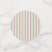 Pinwheel Confetti - Preppy & Modern Design Konfetti (Klein Vorderseite)