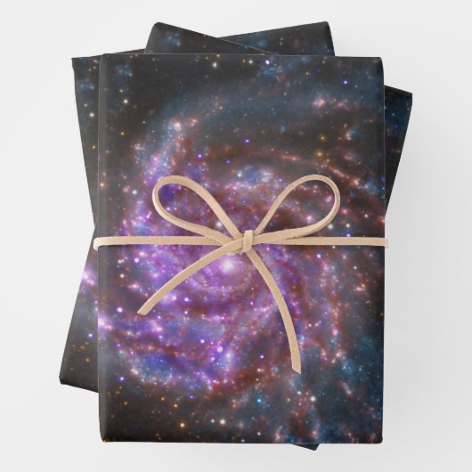 Pinwheel Galaxy Geschenkpapier Set (Beispiel)