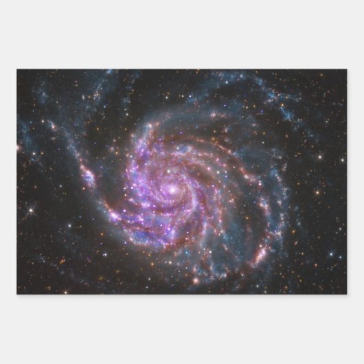 Pinwheel Galaxy Geschenkpapier Set (Vorderseite)