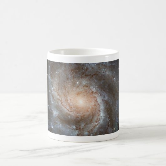 Pinwheel galaxy Hubble Telescope WeltraumFoto Kaffeetasse (Mittel)