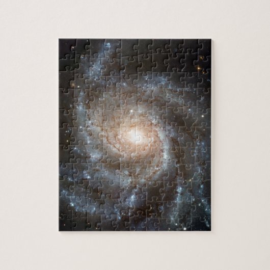 Pinwheel galaxy Hubble Telescope WeltraumFoto Puzzle (Vertikal)