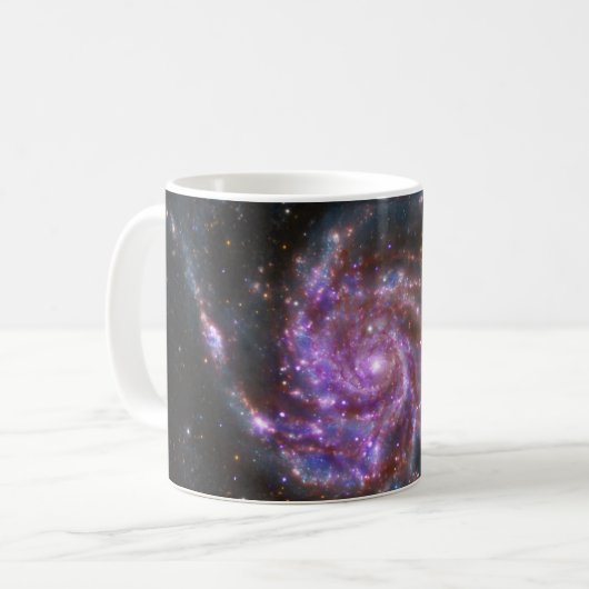 Pinwheel Galaxy Kaffeetasse (Vorderseite Links)