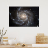 Pinwheel Galaxy M101 78x52 (57x38) Poster (Küche)
