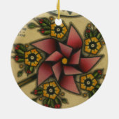 Pinwheel Keramik Ornament (Hinten)