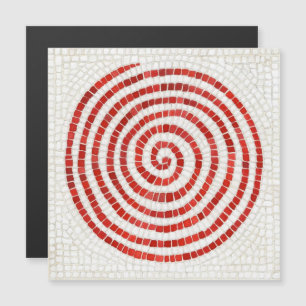 PINWHEEL MOSAIC 5,25" Square dünne Magnetkarte Magneteinladung