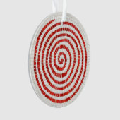 PINWHEEL MOSAIC Acrylic Round Ornament (Vorderseite)