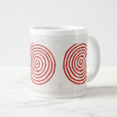 PINWHEEL MOSAIC Big Tasse (Vorderseite Rechts)