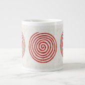 PINWHEEL MOSAIC Big Tasse (Vorderseite)