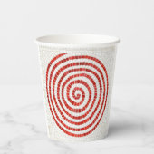 PINWHEEL MOSAIC Paper Cup Pappbecher (Rückseite)